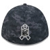 Бейсболка Los Angeles Chargers New Era 2026 Salute To Service 39THIRTY M-Crown Stretch - Black