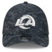 Бейсболка Los Angeles Rams New Era 2026 Salute To Service 39THIRTY M-Crown Stretch - Black