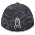 Бейсболка Los Angeles Rams New Era 2026 Salute To Service 39THIRTY M-Crown Stretch - Black