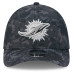 Бейсболка Miami Dolphins New Era 2026 Salute To Service 39THIRTY M-Crown Stretch - Black