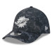 Бейсболка Miami Dolphins New Era 2026 Salute To Service 39THIRTY M-Crown Stretch - Black