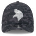 Бейсболка Minnesota Vikings New Era 2026 Salute To Service 39THIRTY M-Crown Stretch - Black