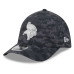 Бейсболка Minnesota Vikings New Era 2026 Salute To Service 39THIRTY M-Crown Stretch - Black