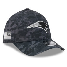 Бейсболка New England Patriots New Era 2026 Salute To Service 39THIRTY M-Crown Stretch - Black
