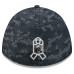 Бейсболка New Orleans Saints New Era 2026 Salute To Service 39THIRTY M-Crown Stretch - Black