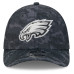 Бейсболка Philadelphia Eagles New Era 2026 Salute To Service 39THIRTY M-Crown Stretch - Black