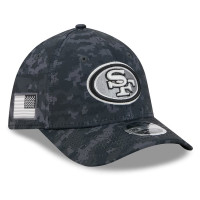 Бейсболка San Francisco 49ers New Era 2026 Salute To Service 39THIRTY M-Crown Stretch - Black