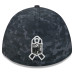 Бейсболка Seattle Seahawks New Era 2026 Salute To Service 39THIRTY M-Crown Stretch - Black