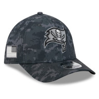 Бейсболка Tampa Bay Buccaneers New Era 2026 Salute To Service 39THIRTY M-Crown Stretch - Black