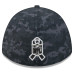Бейсболка Tennessee Titans New Era 2026 Salute To Service 39THIRTY M-Crown Stretch - Black