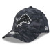Бейсболка Detroit Lions New Era 2026 Salute To Service 39THIRTY M-Crown Stretch - Black