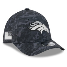 Бейсболка Denver Broncos New Era 2026 Salute To Service 39THIRTY M-Crown Stretch - Black