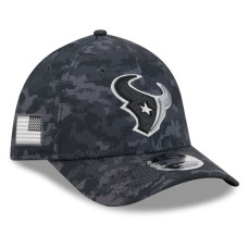 Бейсболка Houston Texans New Era 2026 Salute To Service 39THIRTY M-Crown Stretch - Black