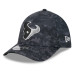 Бейсболка Houston Texans New Era 2026 Salute To Service 39THIRTY M-Crown Stretch - Black