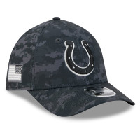 Бейсболка Indianapolis Colts New Era 2026 Salute To Service 39THIRTY M-Crown Stretch - Black