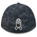 Бейсболка Indianapolis Colts New Era 2026 Salute To Service 39THIRTY M-Crown Stretch - Black