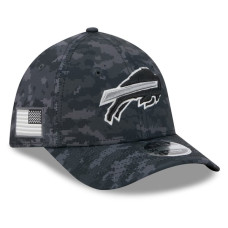 Бейсболка Buffalo Bills New Era 2026 Salute To Service 39THIRTY M-Crown Stretch - Black