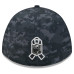 Бейсболка Atlanta Falcons New Era 2026 Salute To Service 39THIRTY M-Crown Stretch - Black