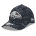 Бейсболка Baltimore Ravens New Era 2026 Salute To Service 39THIRTY M-Crown Stretch - Black