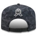 Бейсболка Minnesota Vikings New Era 2026 Salute To Service 19TWENTY - Black