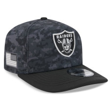 Бейсболка Las Vegas Raiders New Era 2026 Salute To Service 19TWENTY - Black