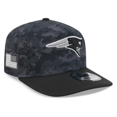 Бейсболка New England Patriots New Era 2026 Salute To Service 19TWENTY - Black