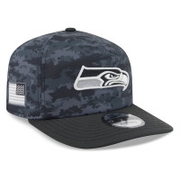 Бейсболка Seattle Seahawks New Era 2026 Salute To Service 19TWENTY - Black