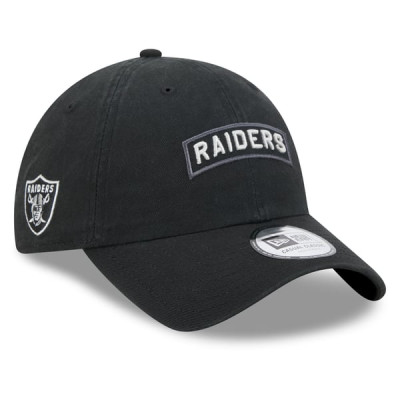 Бейсболка Las Vegas Raiders New Era 2026 Salute To Service Casual Classic - Black