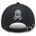 Бейсболка Los Angeles Chargers New Era 2026 Salute To Service Casual Classic - Black