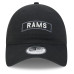 Бейсболка Los Angeles Rams New Era 2026 Salute To Service Casual Classic - Black
