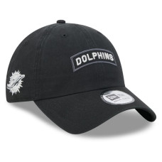 Бейсболка Miami Dolphins New Era 2026 Salute To Service Casual Classic - Black