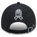 Бейсболка Philadelphia Eagles New Era 2026 Salute To Service Casual Classic - Black