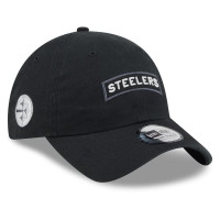 Бейсболка Pittsburgh Steelers New Era 2026 Salute To Service Casual Classic - Black