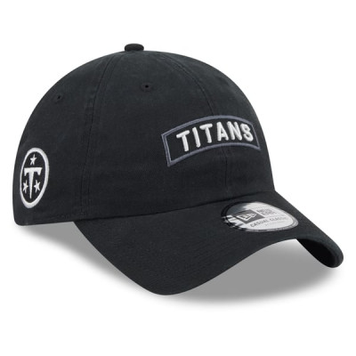 Бейсболка Tennessee Titans New Era 2026 Salute To Service Casual Classic - Black