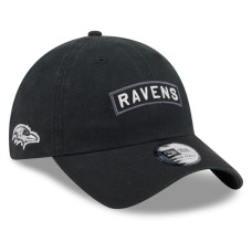 Бейсболка Baltimore Ravens New Era 2026 Salute To Service Casual Classic - Black