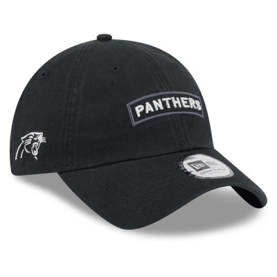 Бейсболка Carolina Panthers New Era 2026 Salute To Service Casual Classic - Black