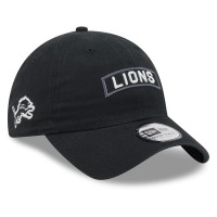 Бейсболка Detroit Lions New Era 2026 Salute To Service Casual Classic - Black