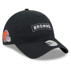 Бейсболка Cleveland Browns New Era 2026 Salute To Service Casual Classic - Black