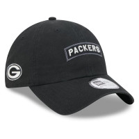 Бейсболка Green Bay Packers New Era 2026 Salute To Service Casual Classic - Black