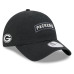 Бейсболка Green Bay Packers New Era 2026 Salute To Service Casual Classic - Black