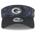 Green Bay Packers New Era 2026 Salute To Service Adjustable Visor - Black