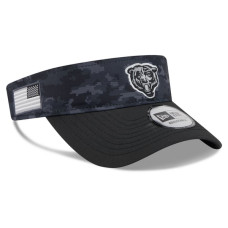 Chicago Bears New Era 2026 Salute To Service Adjustable Visor - Black Chicago Bears New Era 2026 Salute To Service Adjustable Visor - Black