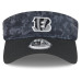 Cincinnati Bengals New Era 2026 Salute To Service Adjustable Visor - Black