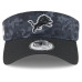 Detroit Lions New Era 2026 Salute To Service Adjustable Visor - Black