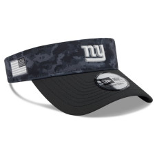 New York Giants New Era 2026 Salute To Service Adjustable Visor - Black