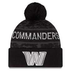 Шапка с помпоном Washington Commanders New Era 2026 Salute To Service Cuffed - Black Шапка с помпоном Washington Commanders New Era 2026 Salute To Service Cuffed - Black