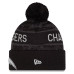 Шапка с помпоном Los Angeles Chargers New Era 2026 Salute To Service Cuffed - Black