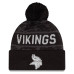 Шапка с помпоном Minnesota Vikings New Era 2026 Salute To Service Cuffed - Black Шапка с помпоном Minnesota Vikings New Era 2026 Salute To Service Cuffed - Black