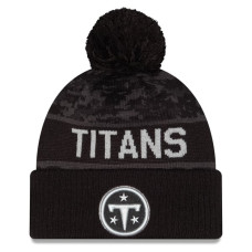Шапка с помпоном Tennessee Titans New Era 2026 Salute To Service Cuffed - Black Шапка с помпоном Tennessee Titans New Era 2026 Salute To Service Cuffed - Black