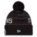 Шапка с помпоном Tennessee Titans New Era 2026 Salute To Service Cuffed - Black